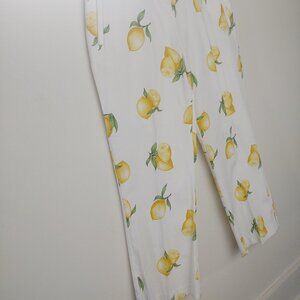 New! 🍋LEMON-Crop Pants: Tommy Hilfiger~ 💚PREPPY•Style~ Size: 8